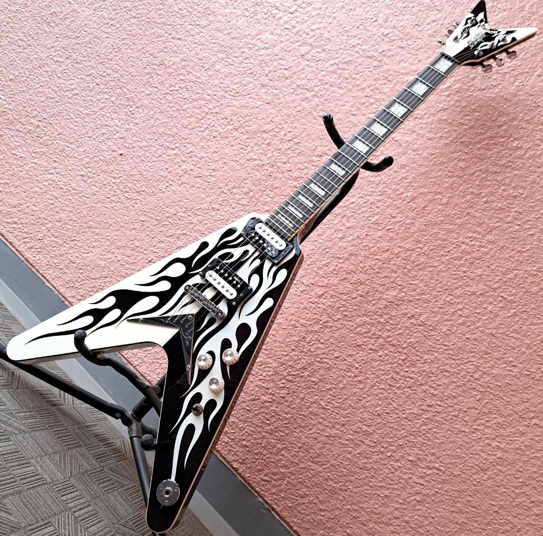 □DEAN Michael Schenker Custom Flames V - メルカリ