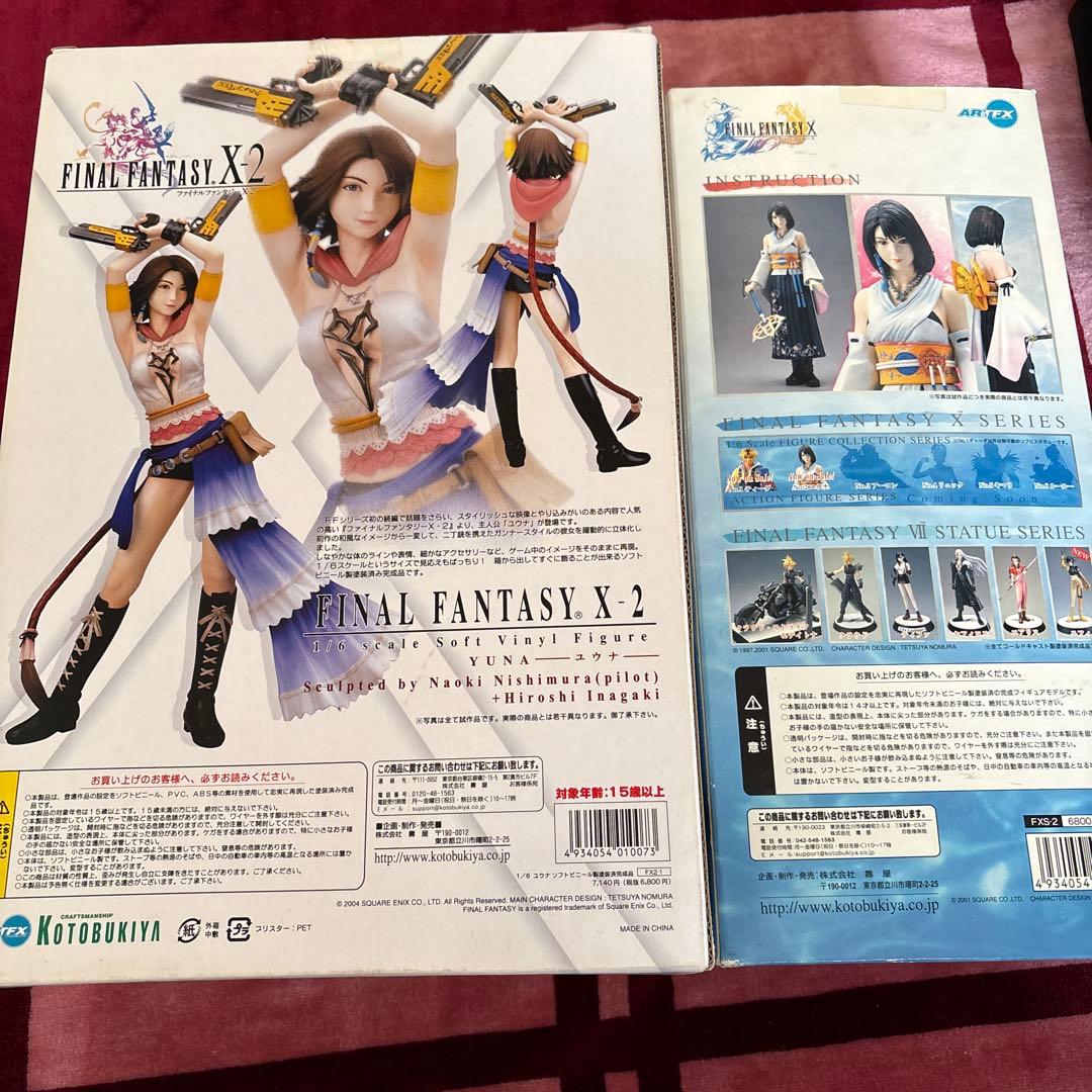 FF10 ユウナ1/6、FFX-2 1/6 ユウナ　KOTOBUKIYA
