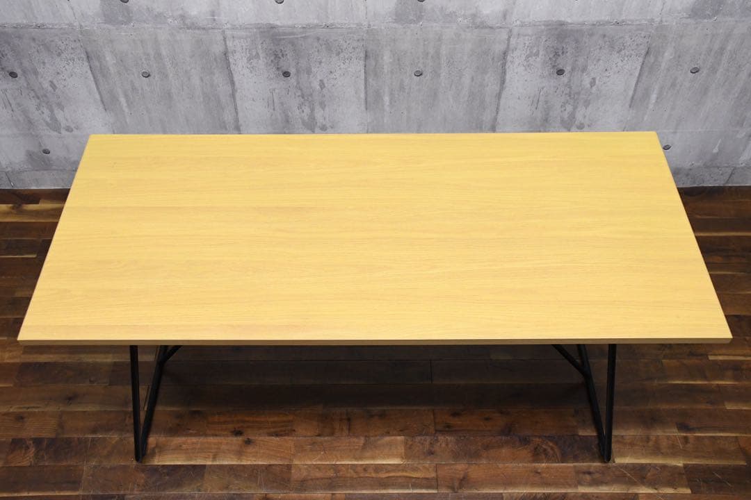 EGC68 無印良品 MUJI 折りたたみテーブル 幅160cm オーク材