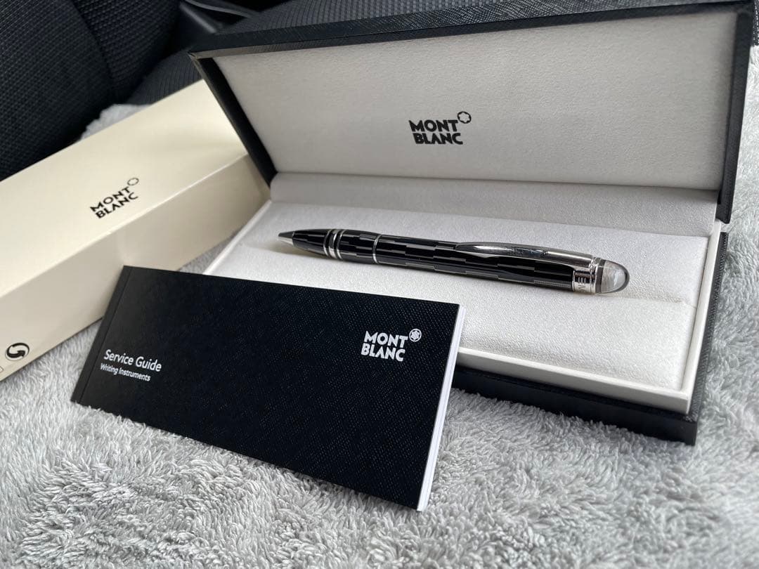 モンブラン スターウォーカー ブラックミステリー ボールペン