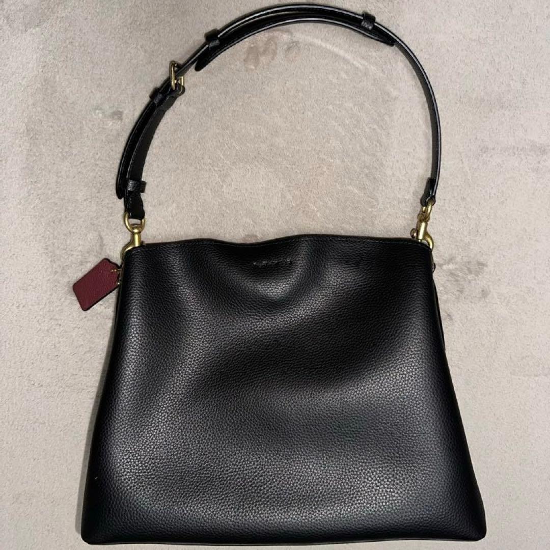 COACH コーチ ショルダーバッグ ウィロー　ブラック
