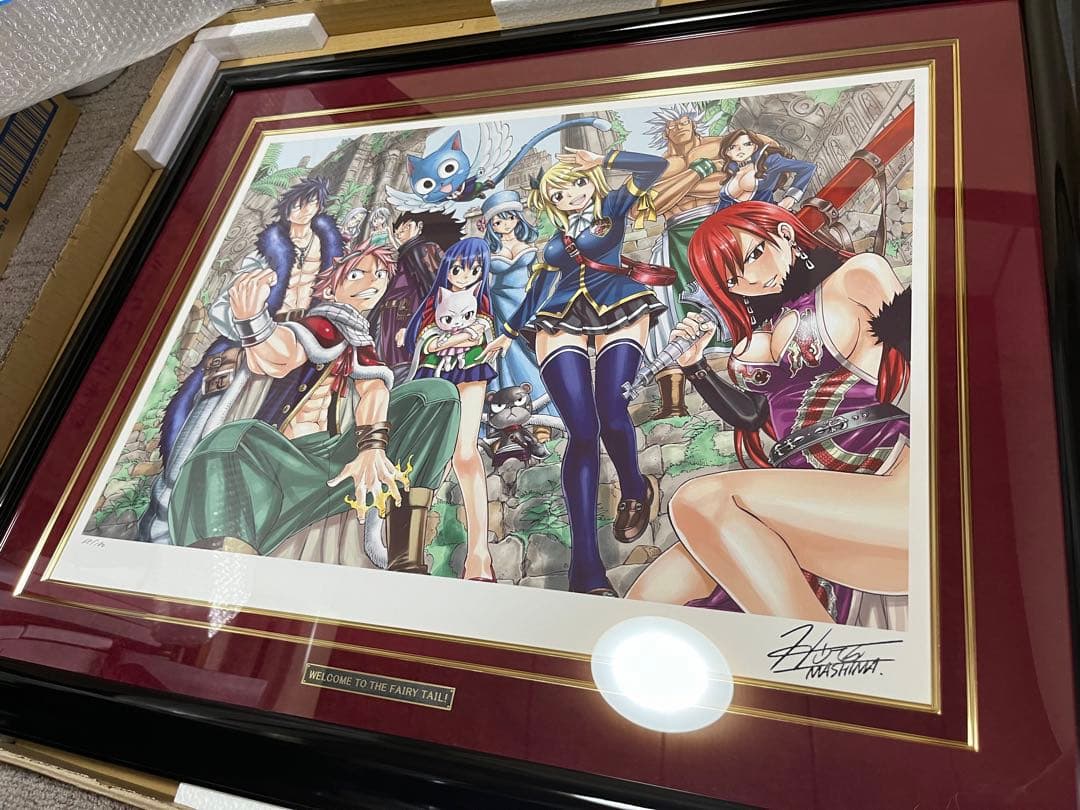 FAIRY TAIL （フェアリーテイル） 版画 真島ヒロ アールビバン
