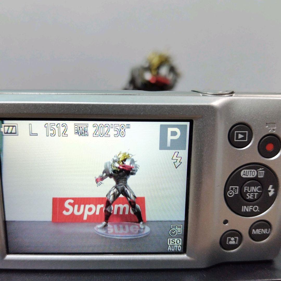 Canon IXY200 シルバー デジタルカメラ バッテリー 充電器付き 良品
