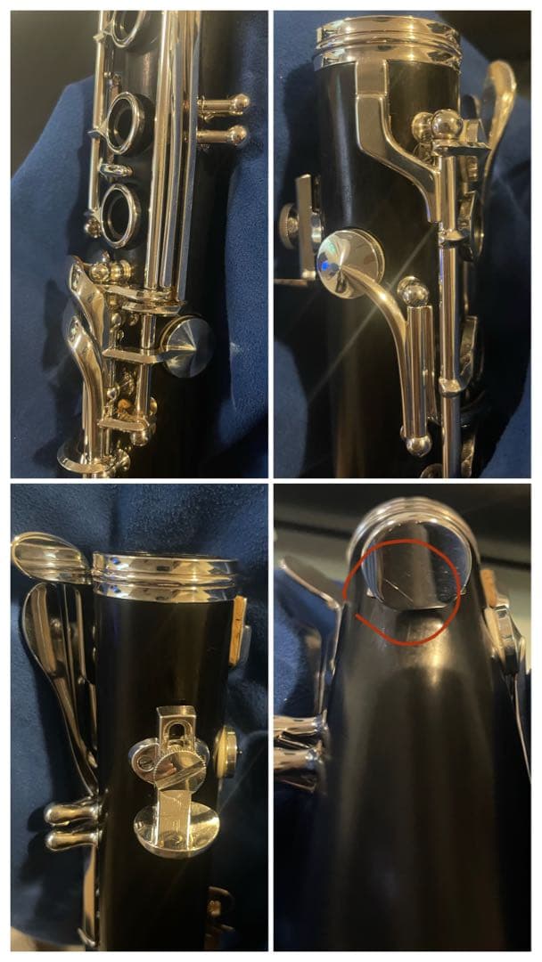 【調整済み、選定書付き】Buffet Crampon クラリネット B♭ R13