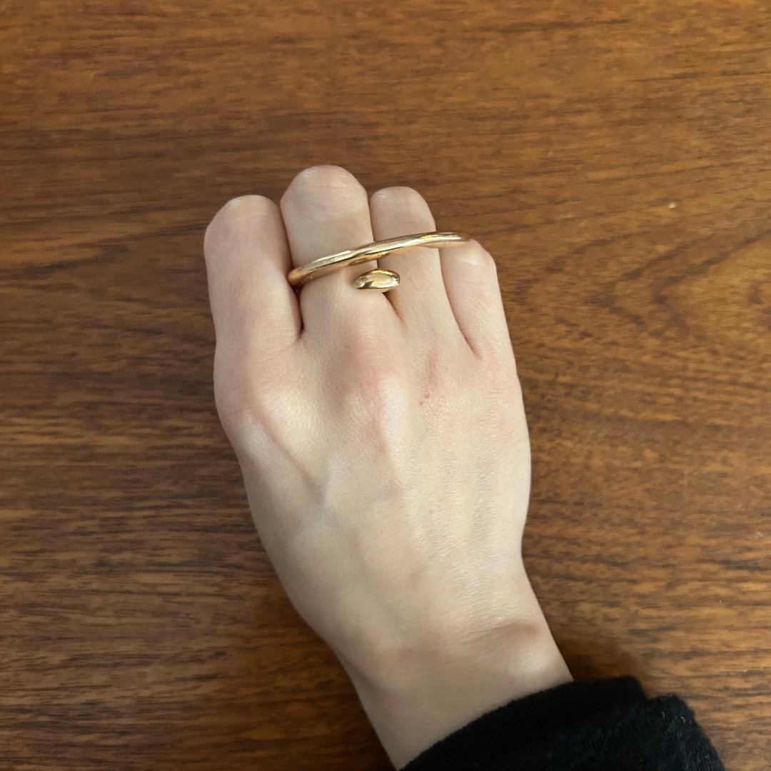 27日までの値下げ Monica Castiglinoni ブロンズ リング