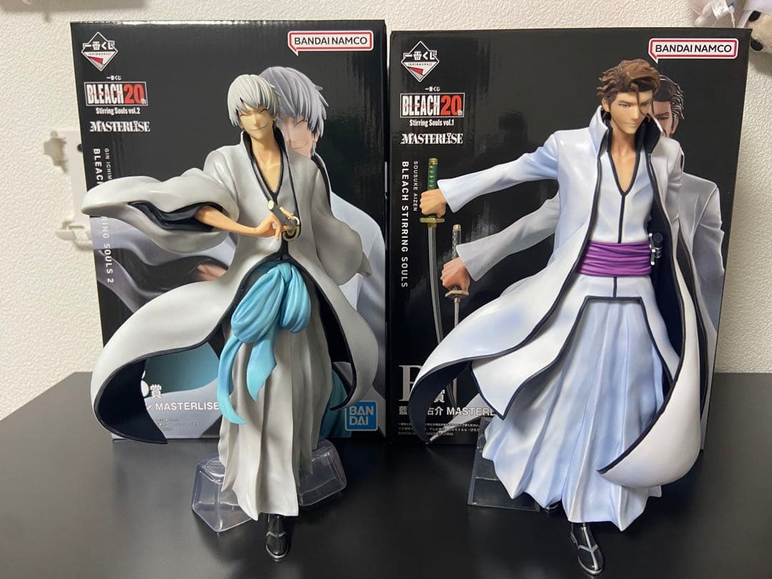 BLEACH 一番くじ 市丸ギン 藍染惣右介 フィギュア