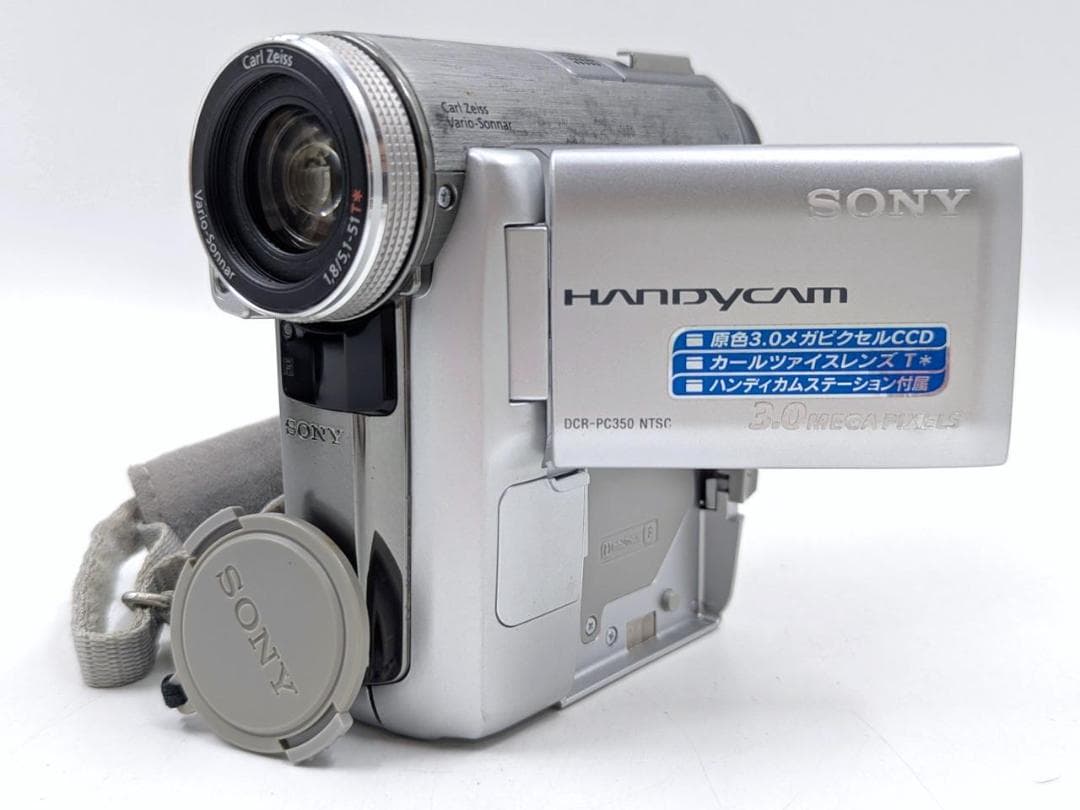 miniDVのダビングに！ SONY ビデオカメラ DCR-PC350 4