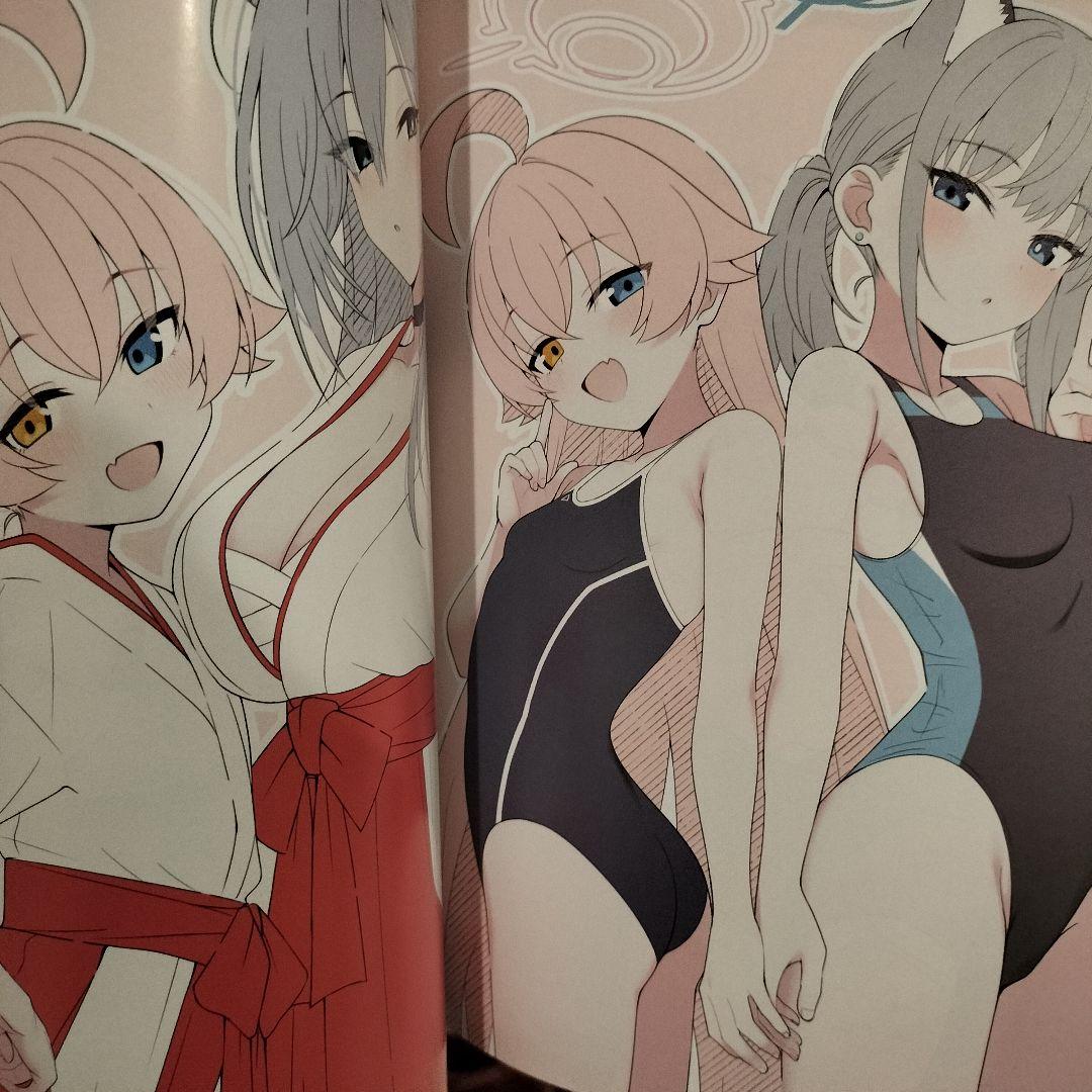 会場限定カード付　ブルアカ　c107 ホシノみすてる　新刊同人誌2冊フルセット