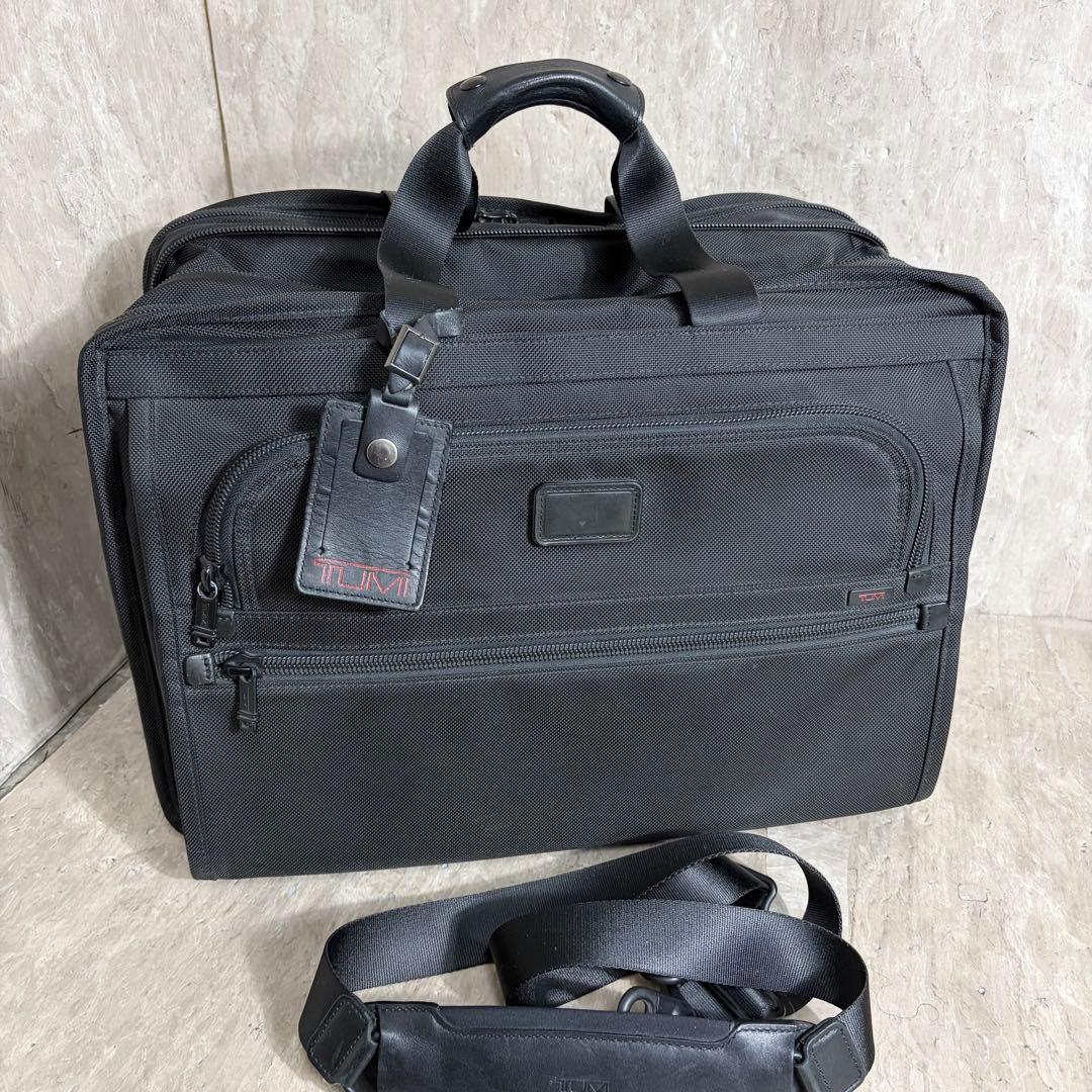 希少廃盤 TUMI ALPHA ビジネスバッグ 22121DH 大容量 ボストン