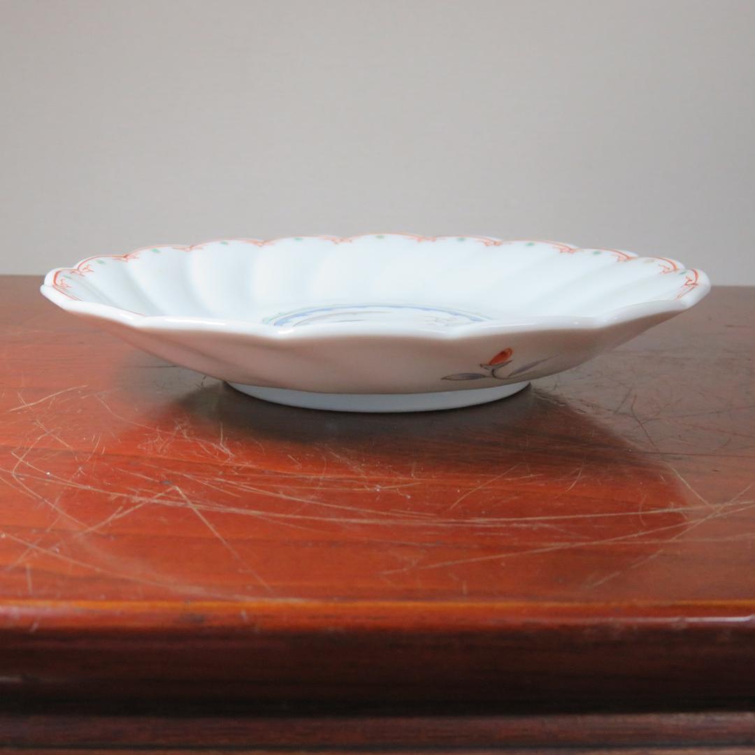 小皿 1枚 色絵ねじり小皿 鳳凰 九谷 蔵出し 名家 初荷 - メルカリ