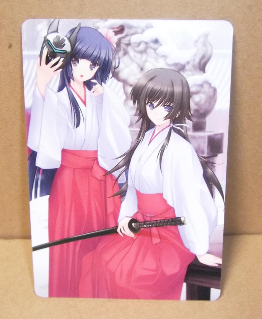 マブラヴオルタネイティヴ ネクストアンサー モバゲー 非売品トレカ 最終値下げ