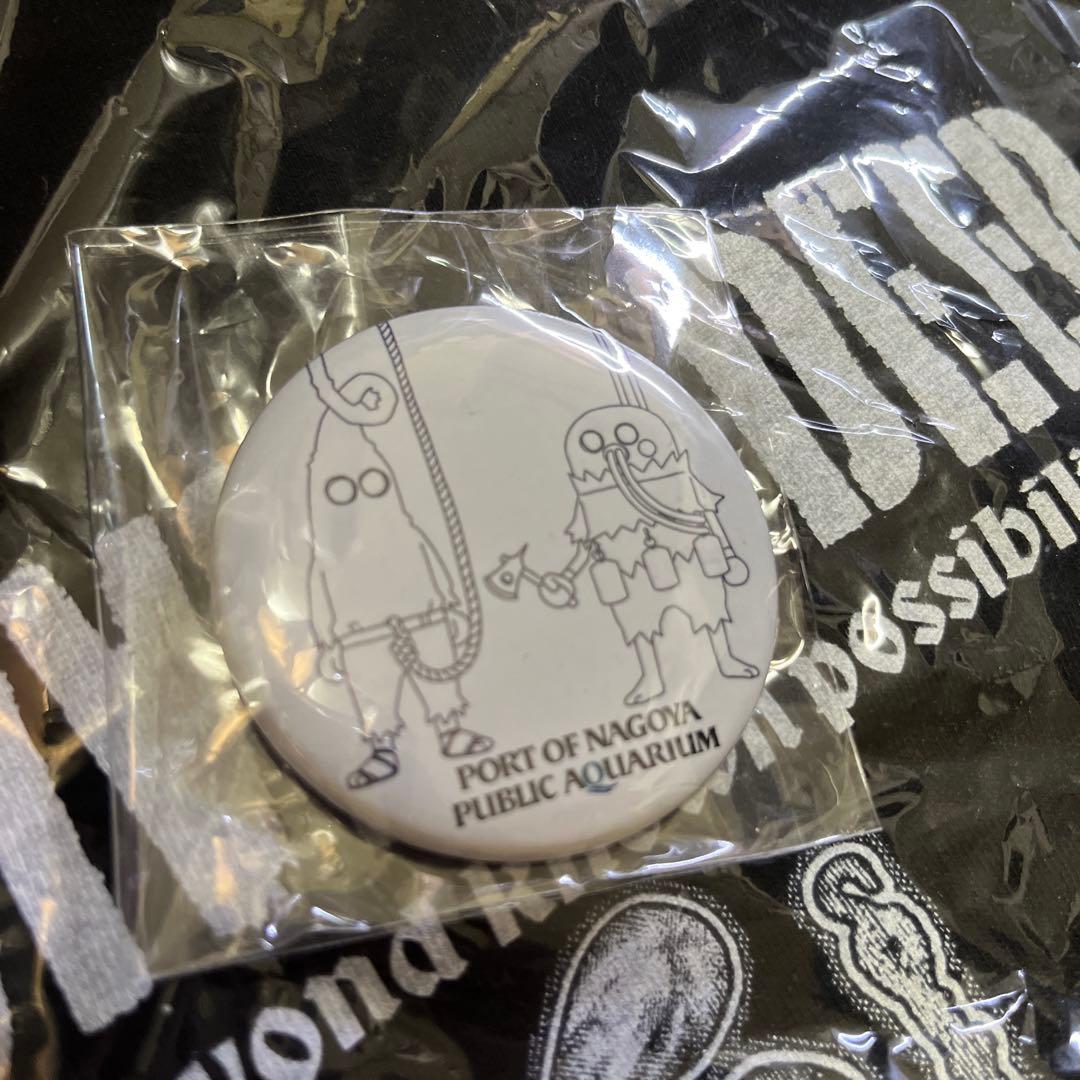 新品未開封 名古屋港水族館 Tシャツ L 遠藤さくら 缶バッジ付き