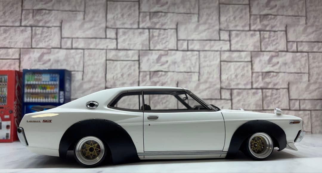 1/18 IG 日産ローレル　スターシャーク深リムカスタム　ワークス