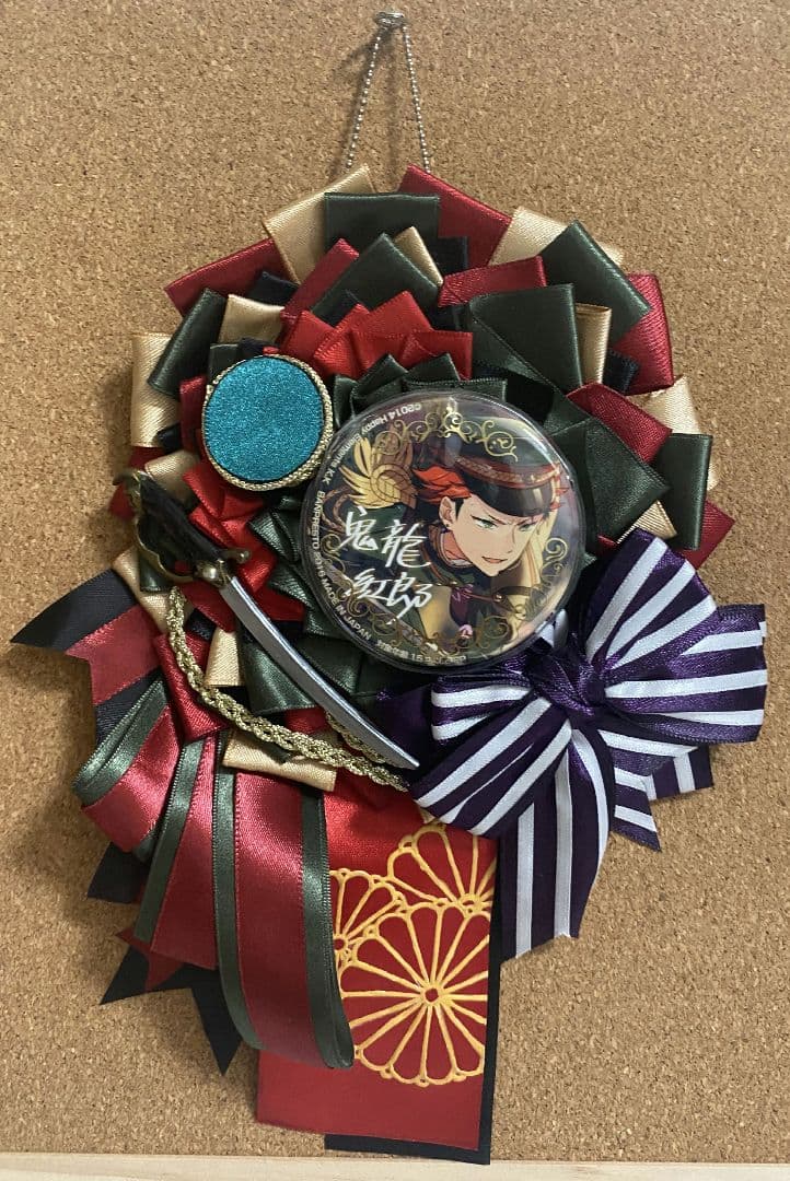 あんスタ 鬼龍紅郎 テーマスカウト缶バッジ winter 宝石商 テーマ