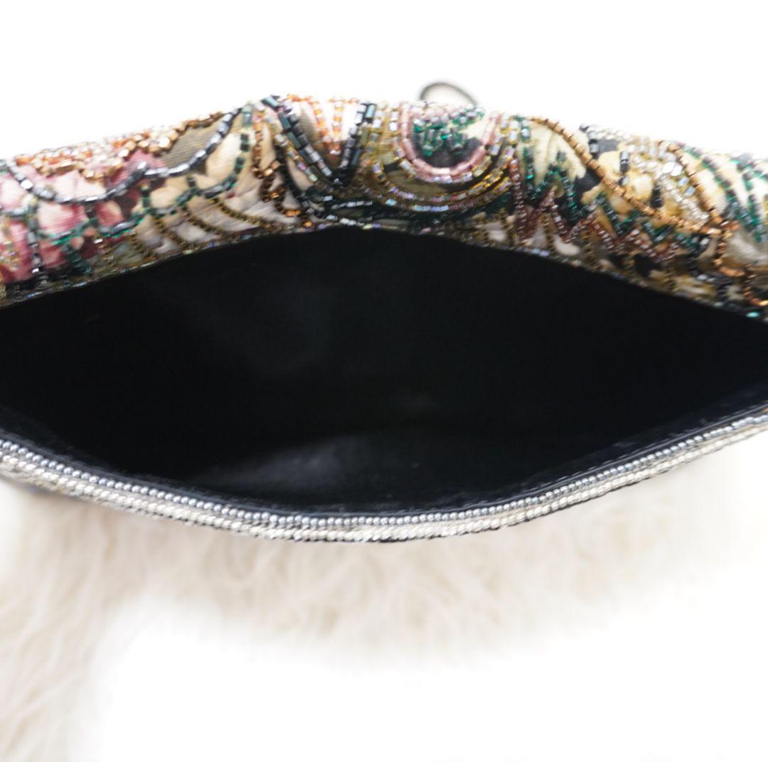 希少　LUMY　ルミーはしもと　ビーズバッグ　ショルダーバッグ　皇室御用達