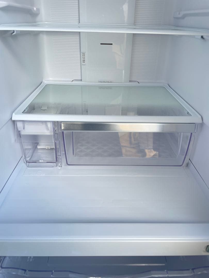 522美品✨ 日立 おしゃれシャンパンスリム3ドア冷蔵庫 右開き 自動製氷機能