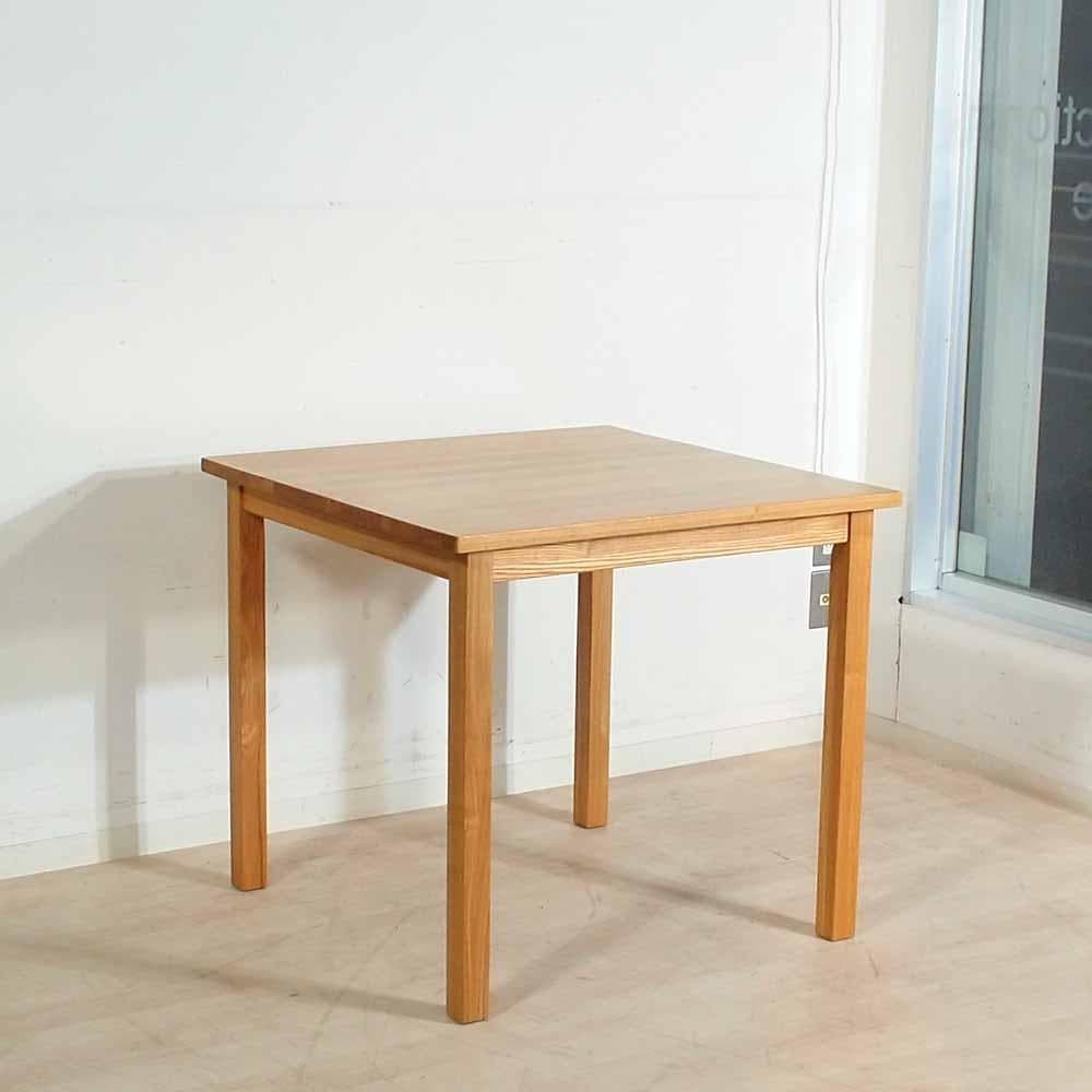 無印良品/MUJI タモ材 ダイニングテーブル 80cm ZR24356