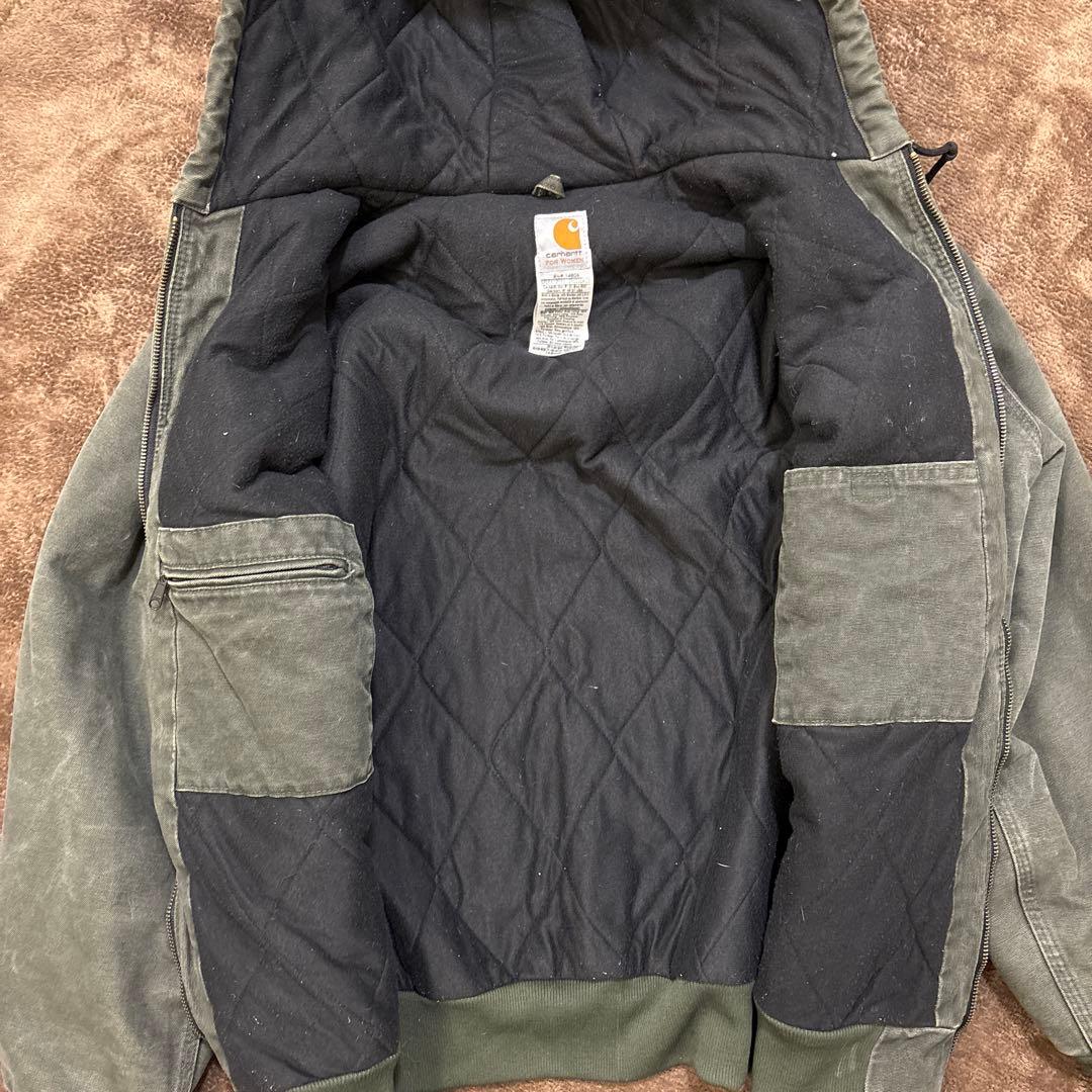 貴重Carhartt アクティブジャケット WJ130 XL MOS