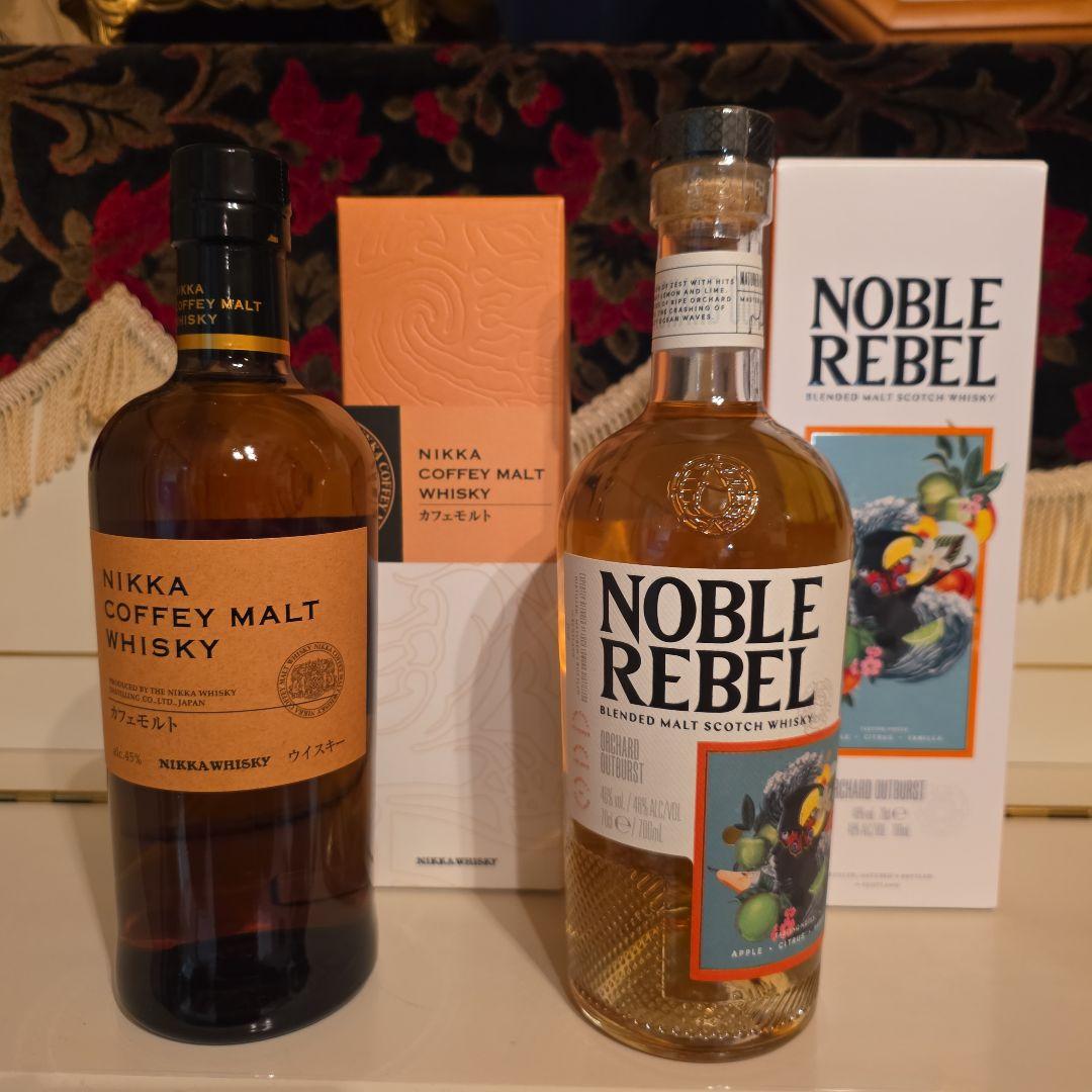 人気商品] NIKKA CoffeyMalt & NOBLE REBEL 2本
