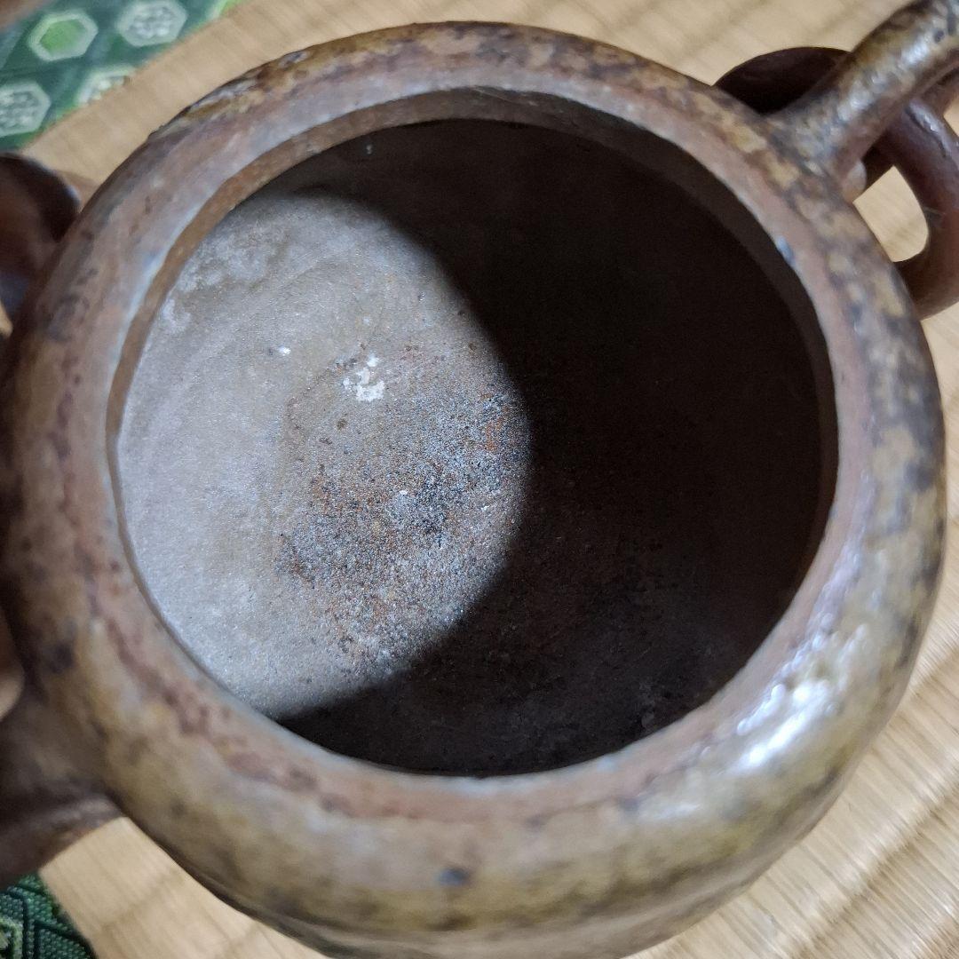 レア】木村春芳作 備前焼 三足香炉 - メルカリ