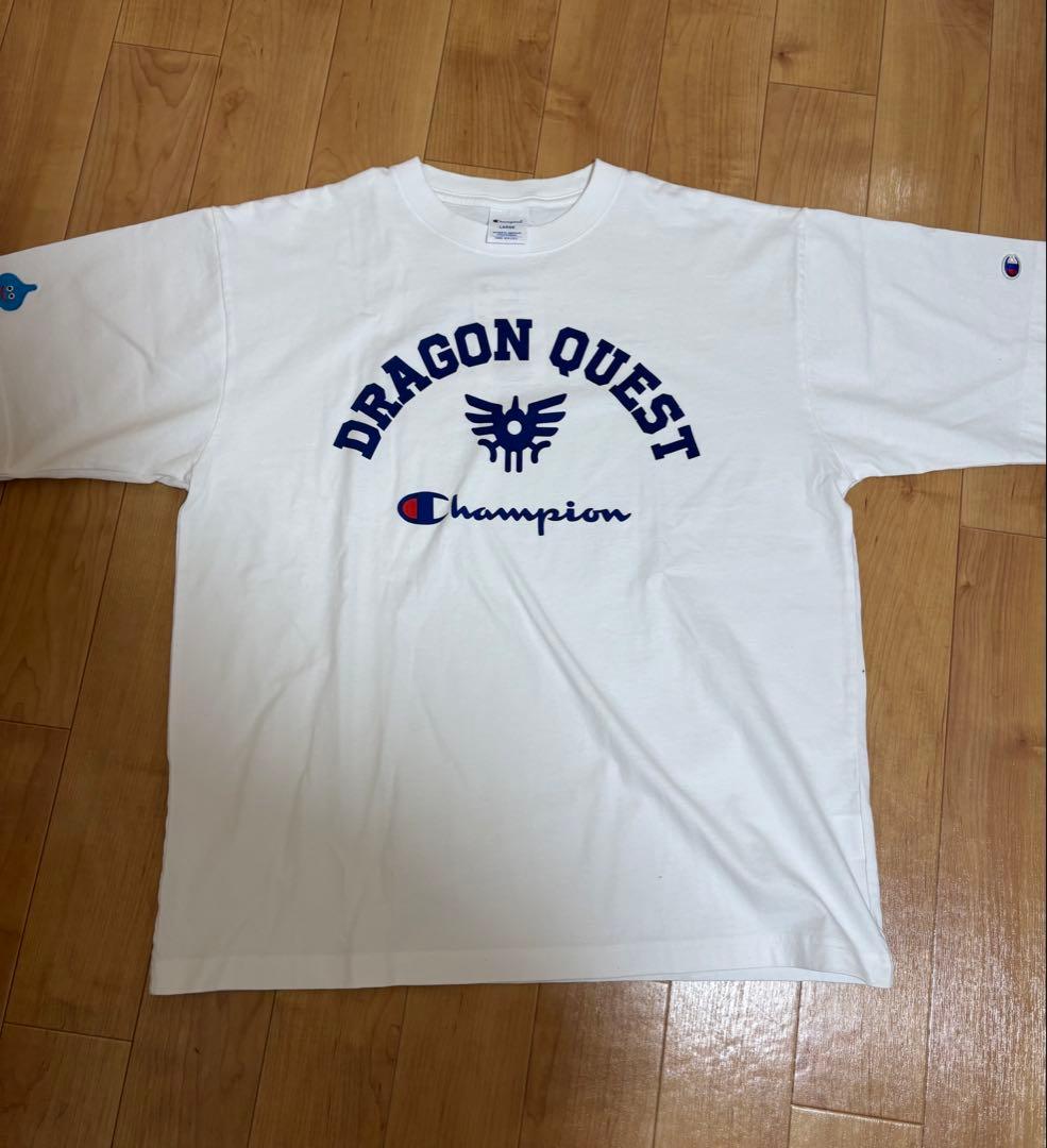 新品】チャンピオン×ドラゴンクエスト コラボ Tシャツ L ホワイト