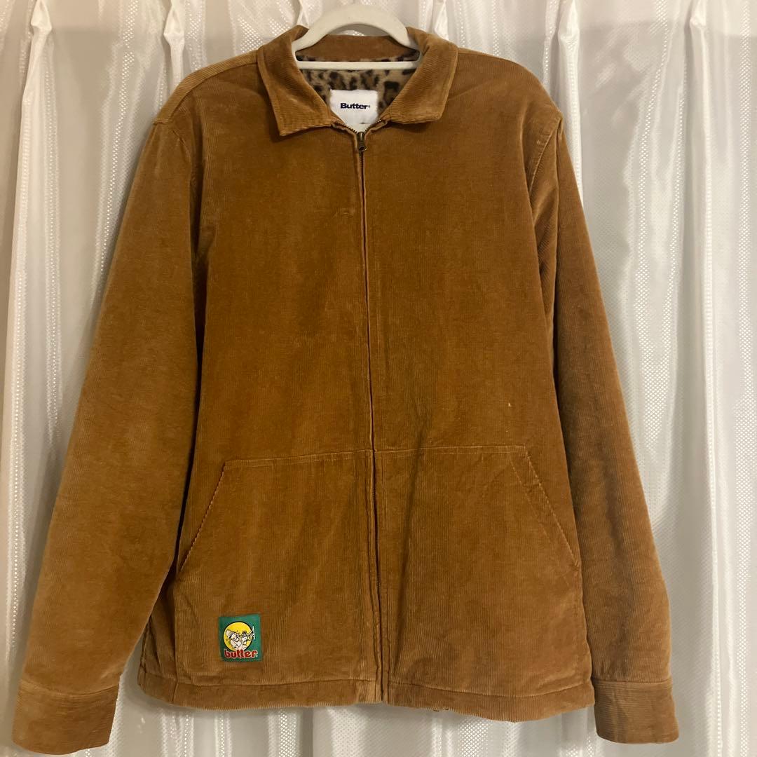 Butter Goods コーデュロイ コーチジャケット L バックプリント