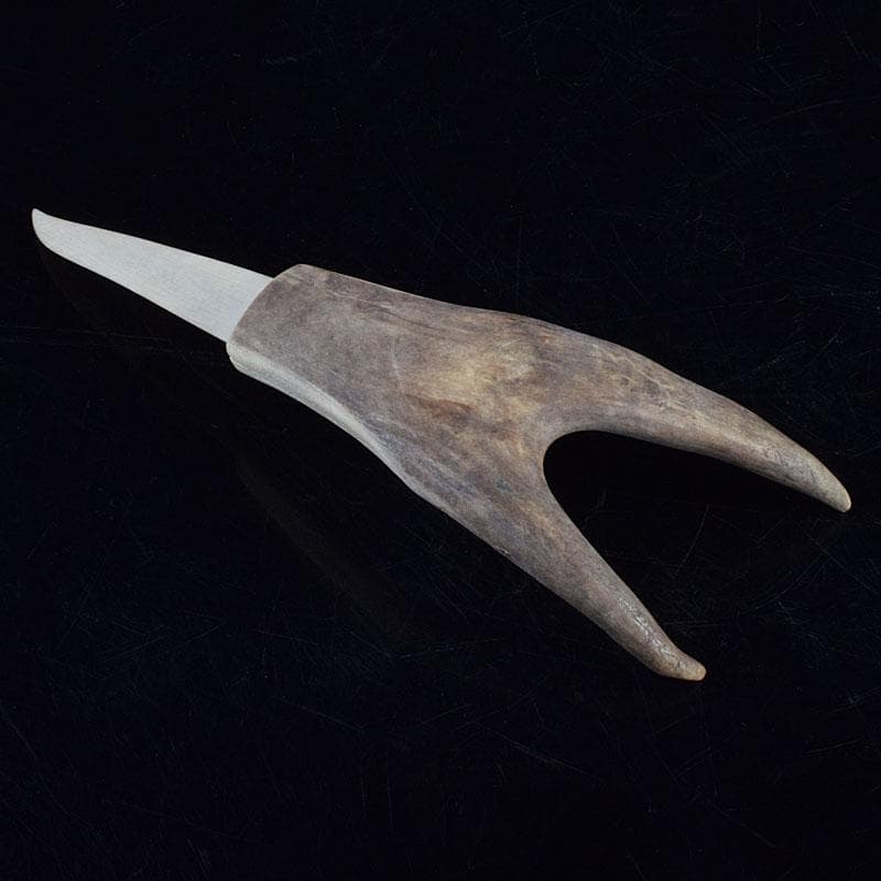 北欧伝統工芸 トナカイ鹿角 ペーパーナイフ V 9292 アンティーク おもちゃ