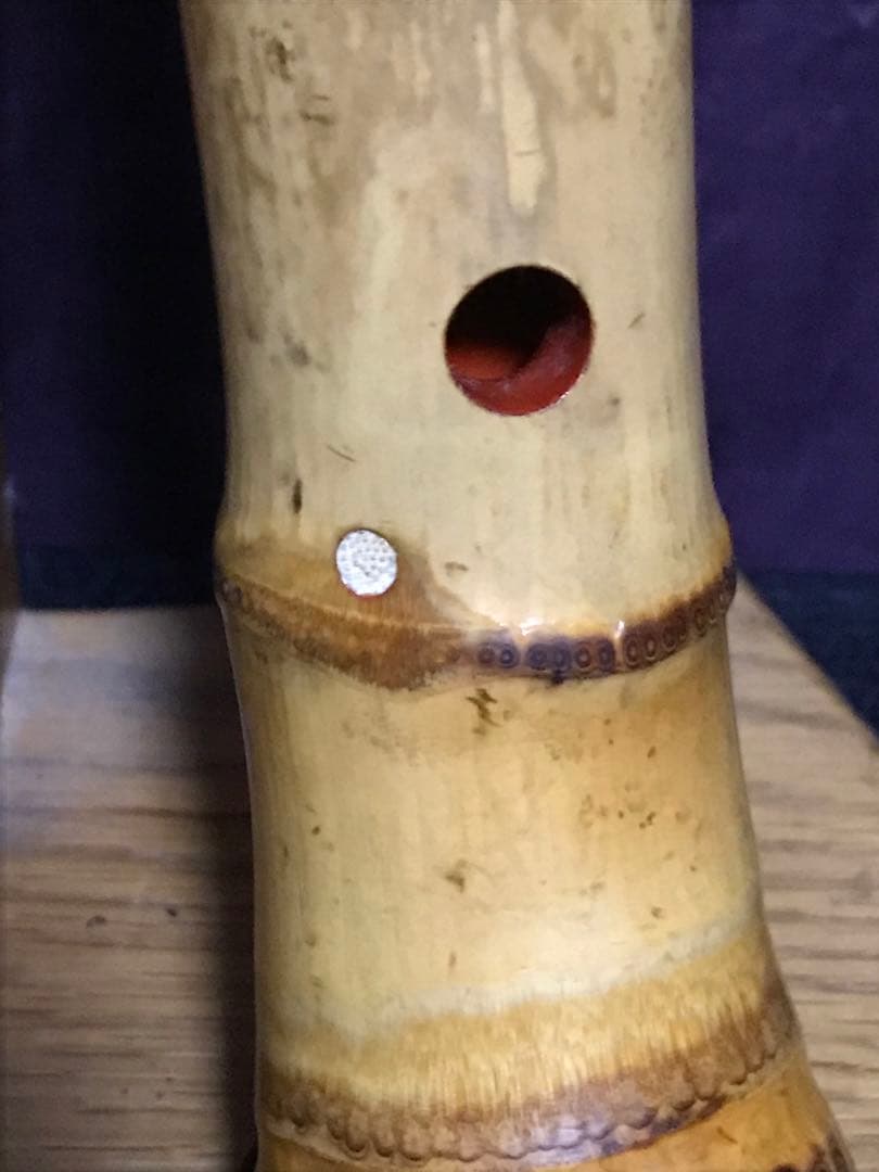 ⭐️ 尺八 琴古流 呂玄銘 銀三線継 約42.5センチ 約340g - メルカリ