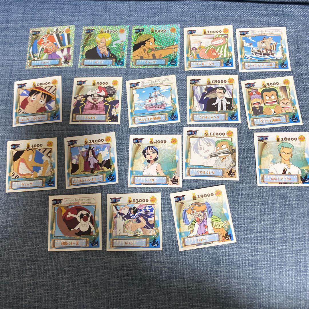 激レア】ワンピース シール烈伝まとめ売り - メルカリ