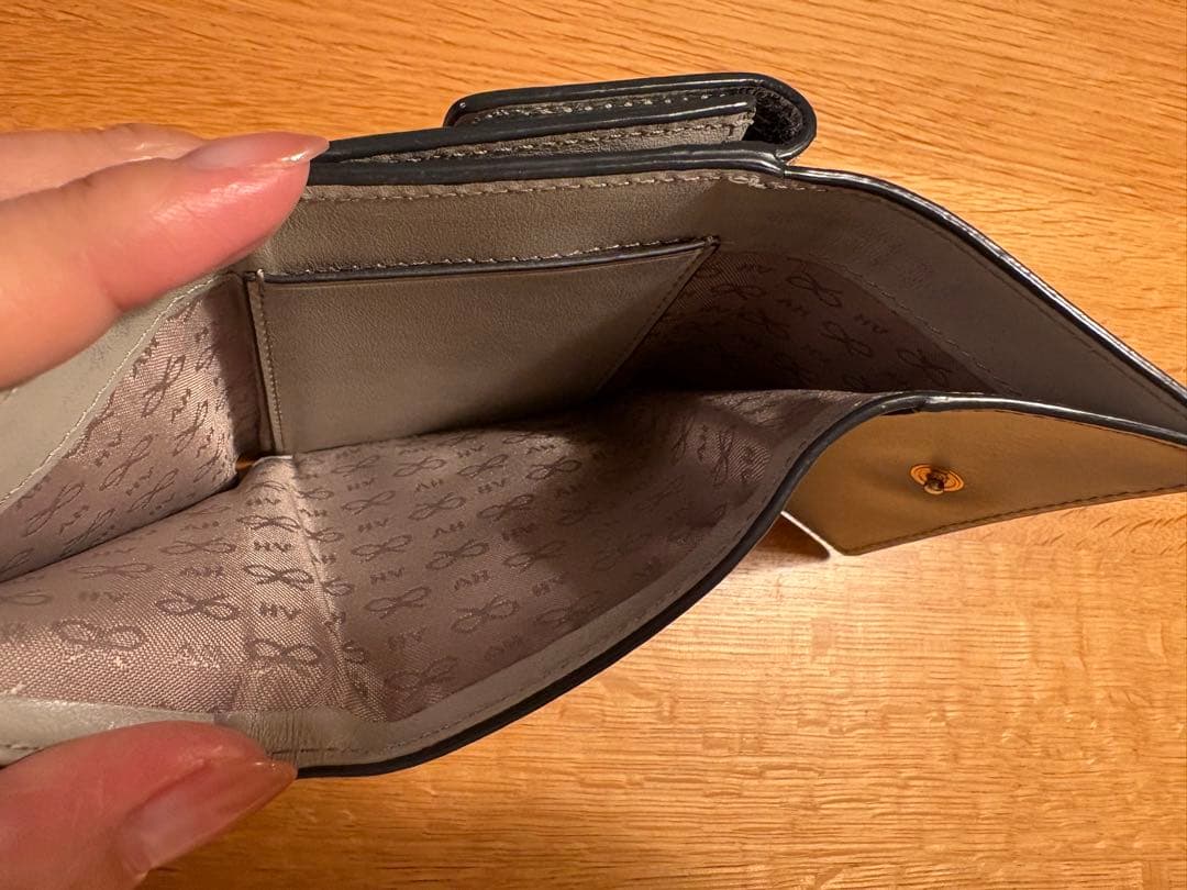 s*o様 アニヤハインドマーチ　eyes シルバー　財布