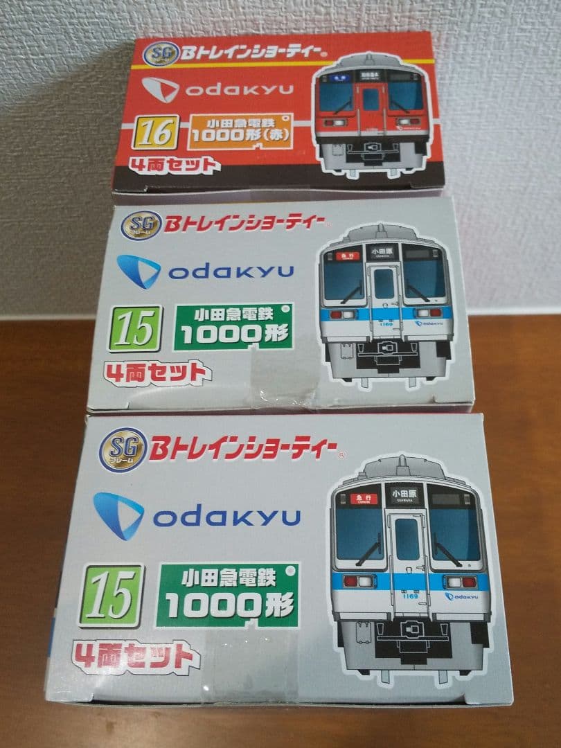 小田急 1000形 4両セット 3箱 Bトレインショーティー