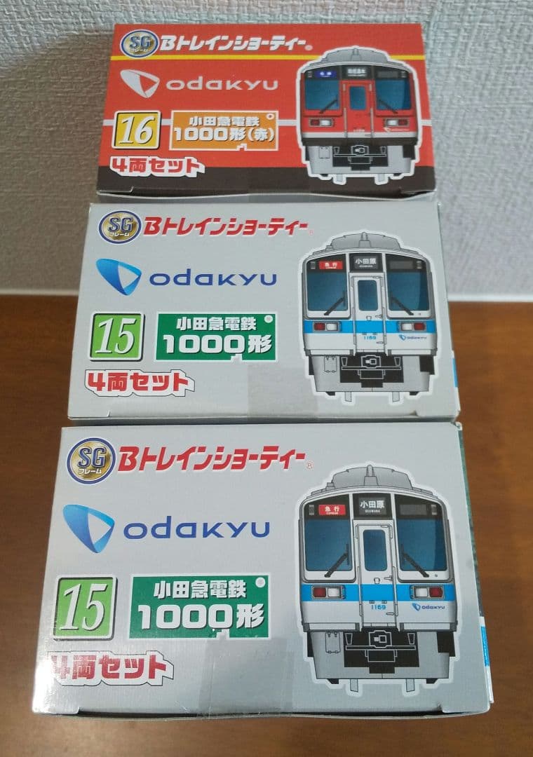 小田急 1000形 4両セット 3箱 Bトレインショーティー