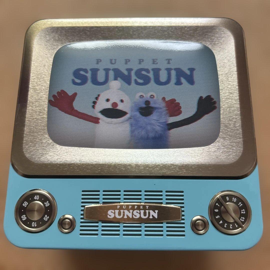 パペットスンスン レトロテレビ缶 (中身あり) - メルカリ