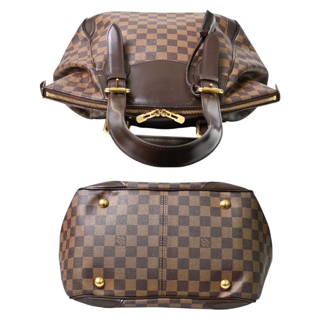 【美品】ルイヴィトン　ダミエ　エベヌ　ヴェローナMM ショルダーバッグ　茶