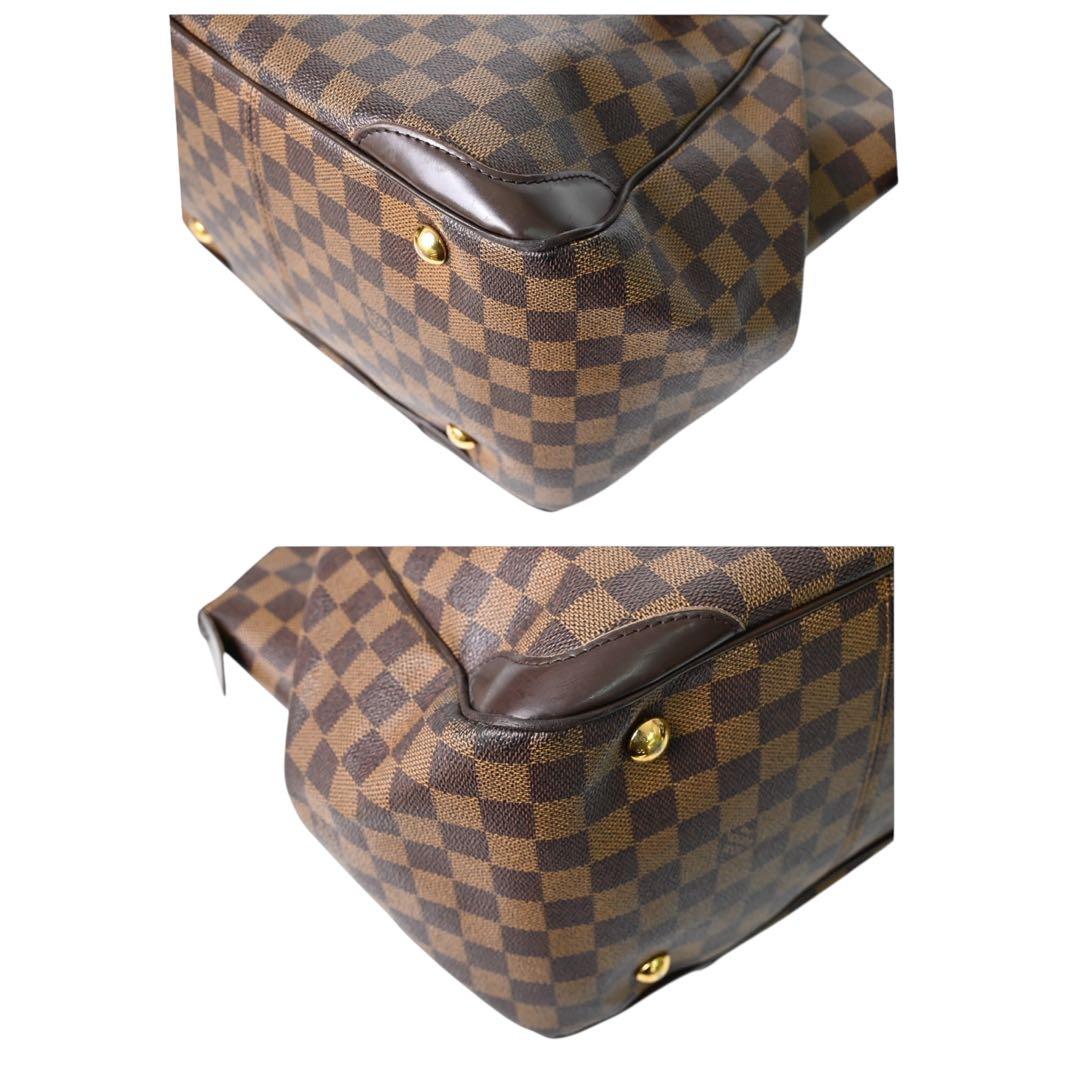 【美品】ルイヴィトン　ダミエ　エベヌ　ヴェローナMM ショルダーバッグ　茶