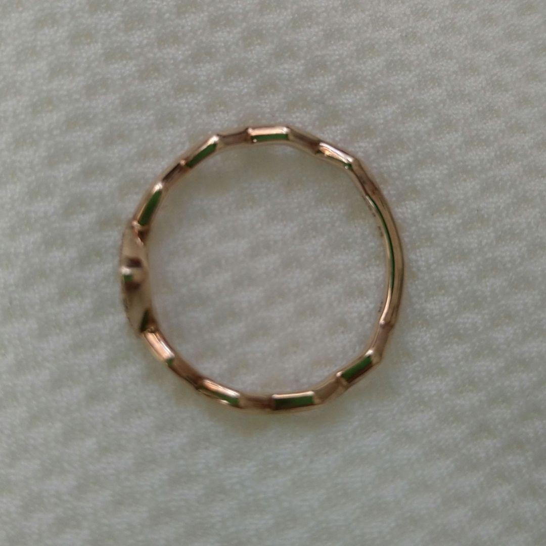 【完売 】ノジェス ダイヤモンド 9号 K5 ゴールド ポケットリング アガット