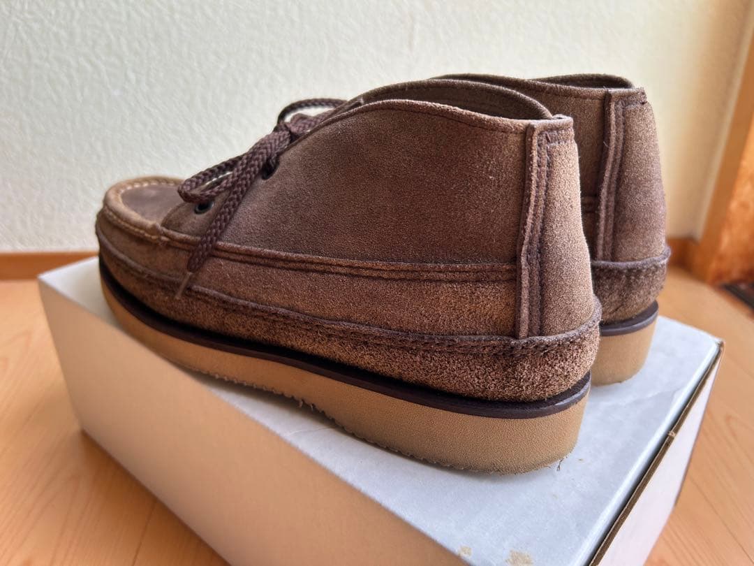 ラッセルモカシン スポーティングクレイスエードチャッカ 200-27W US7E