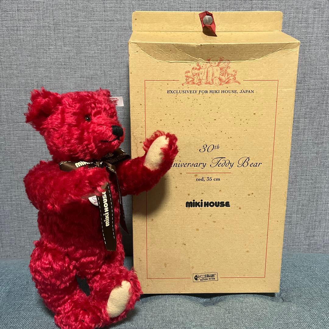steiff×MiKiHOUSE シュタイフ×ミキハウス アニバーサリーベア