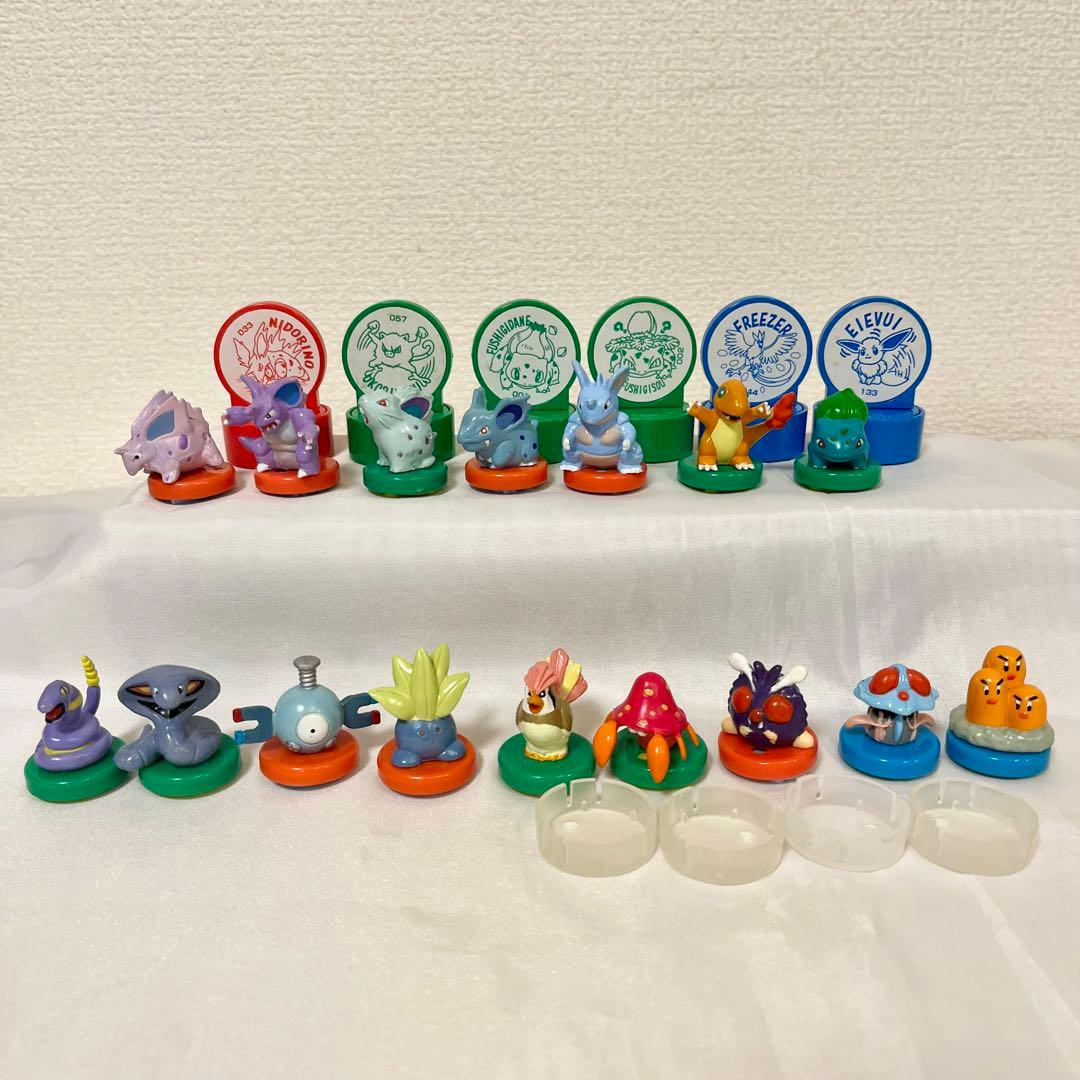 初期 レトロ】ポケモン ミニフィギュア スタンプ はんこ - メルカリ