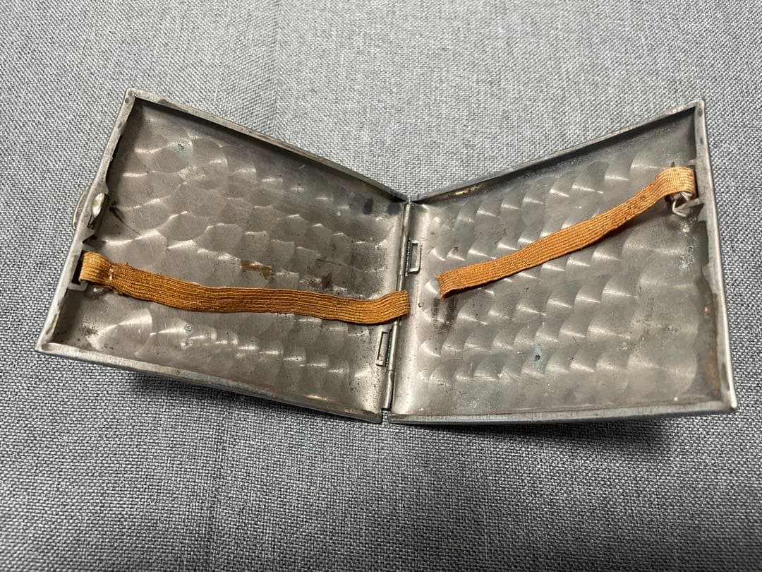 日本軍 シガレットケース 実物 軍隊 陸軍 海軍 レプリカ日本軍携帯天幕