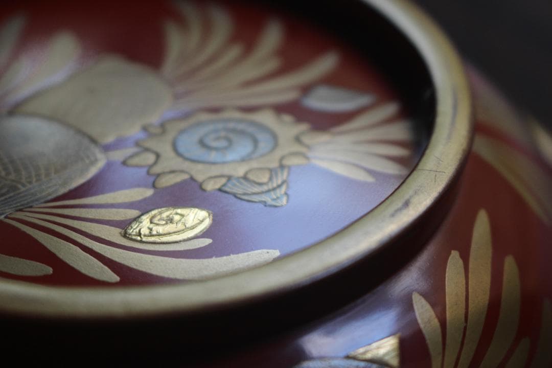 時代逸品！めずらしい六角デザインに極上溜塗の映える煮物椀2点（検輪島塗