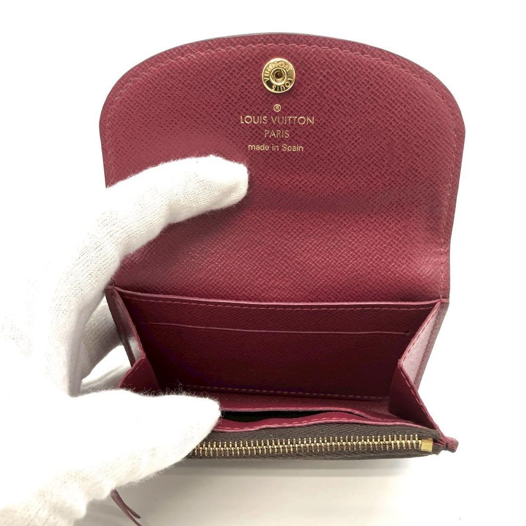 おはな 正規品 ルイヴィトンケース ポルトモネ ロザリ モノグラム