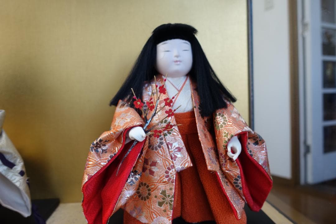 市松人形 ガラスケース入り