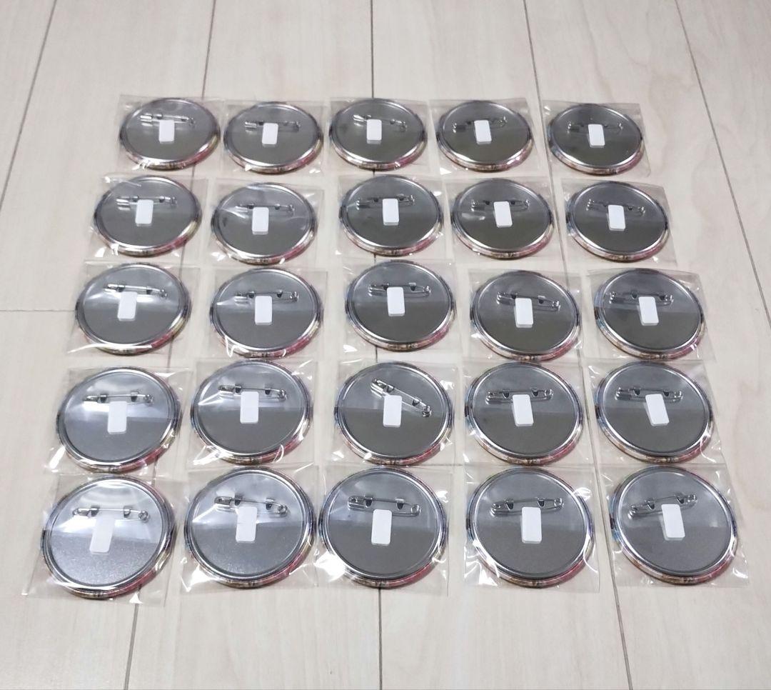 バンドリ ガルパ 白鷺千聖 ホログラム缶バッジ 25個セット