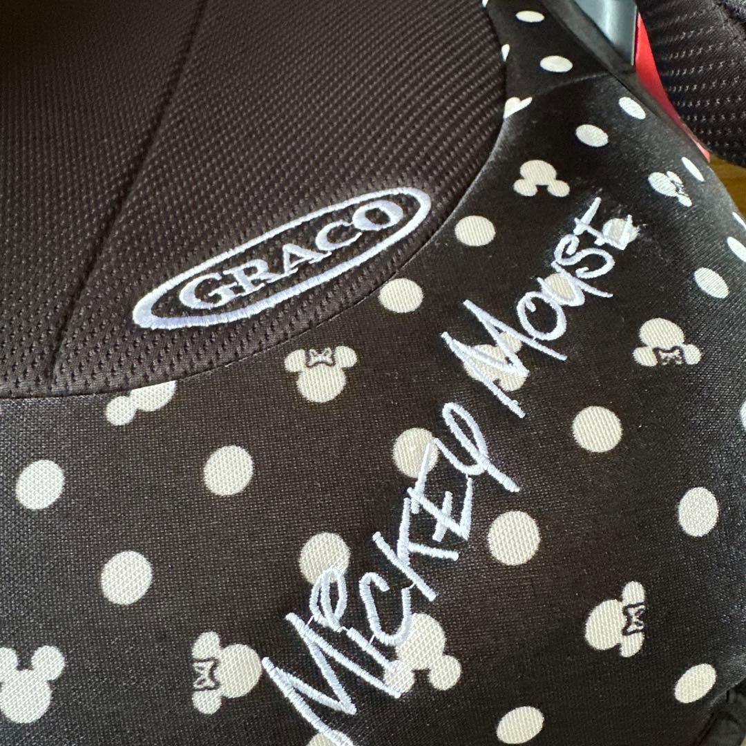 美品 GRACO グレコ ジュニアシート ミッキー ミニーマウス柄 希少品