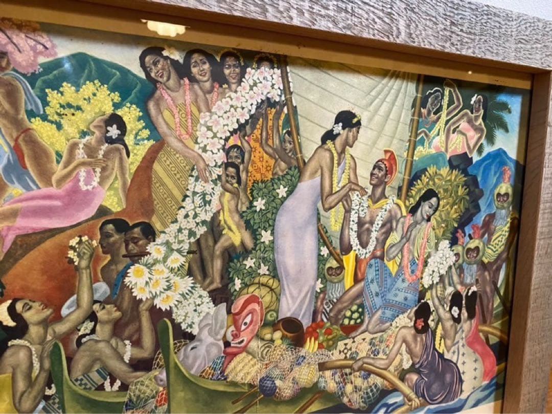 ハワイアンHawaii豪華客船ランチメニュー6点セット売り レア