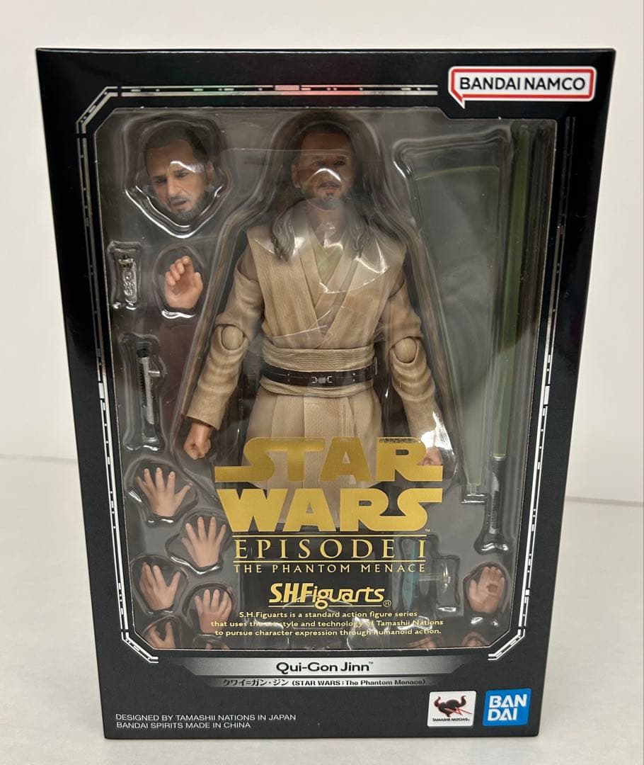 【未開封新品】S.H.フィギュアーツ クワイ＝ガン・ジン スターウォーズ