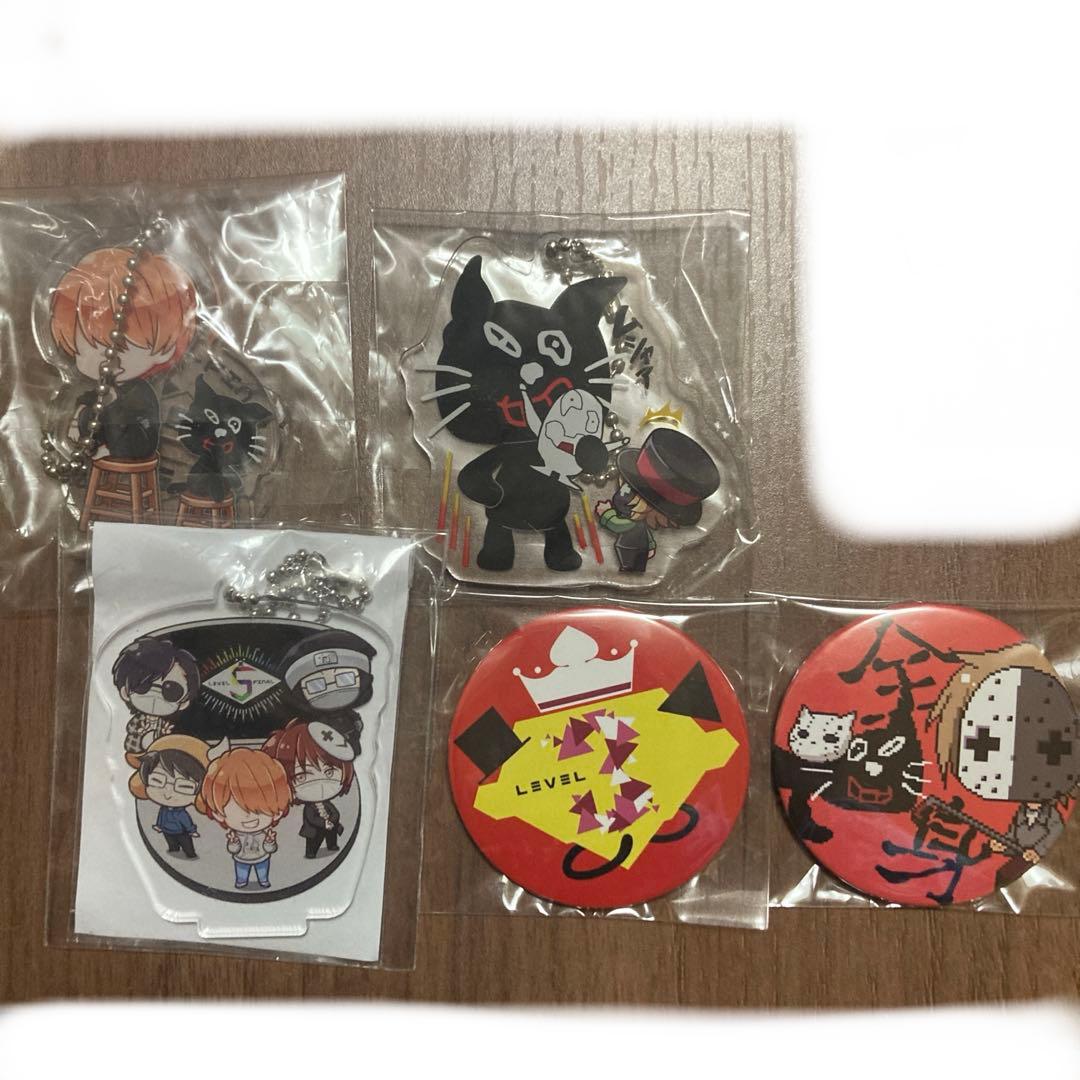 ゲーム実況者 牛沢 アクスタ 缶バッジ 牛沢 横顔缶バッジ - Garret