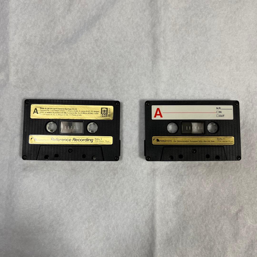 ナカミチ リファレンステープ 2本 ナカミチ リファレンステープ 2本