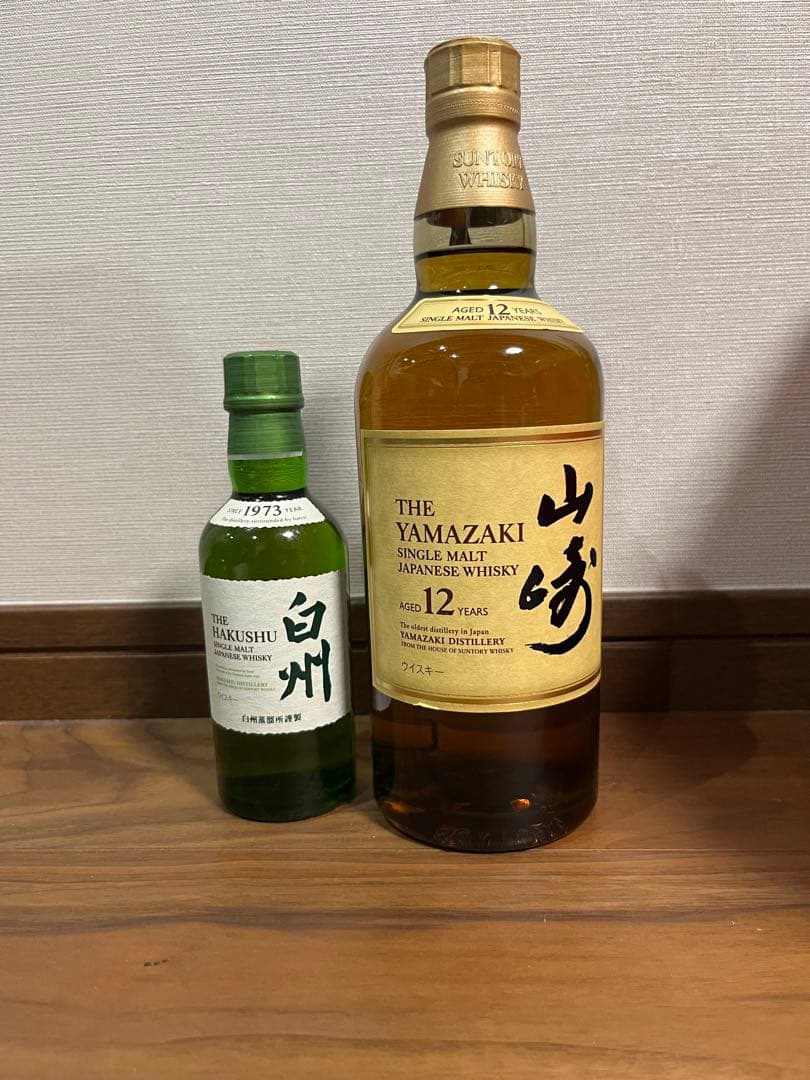 山崎12年ウイスキー新品箱無し